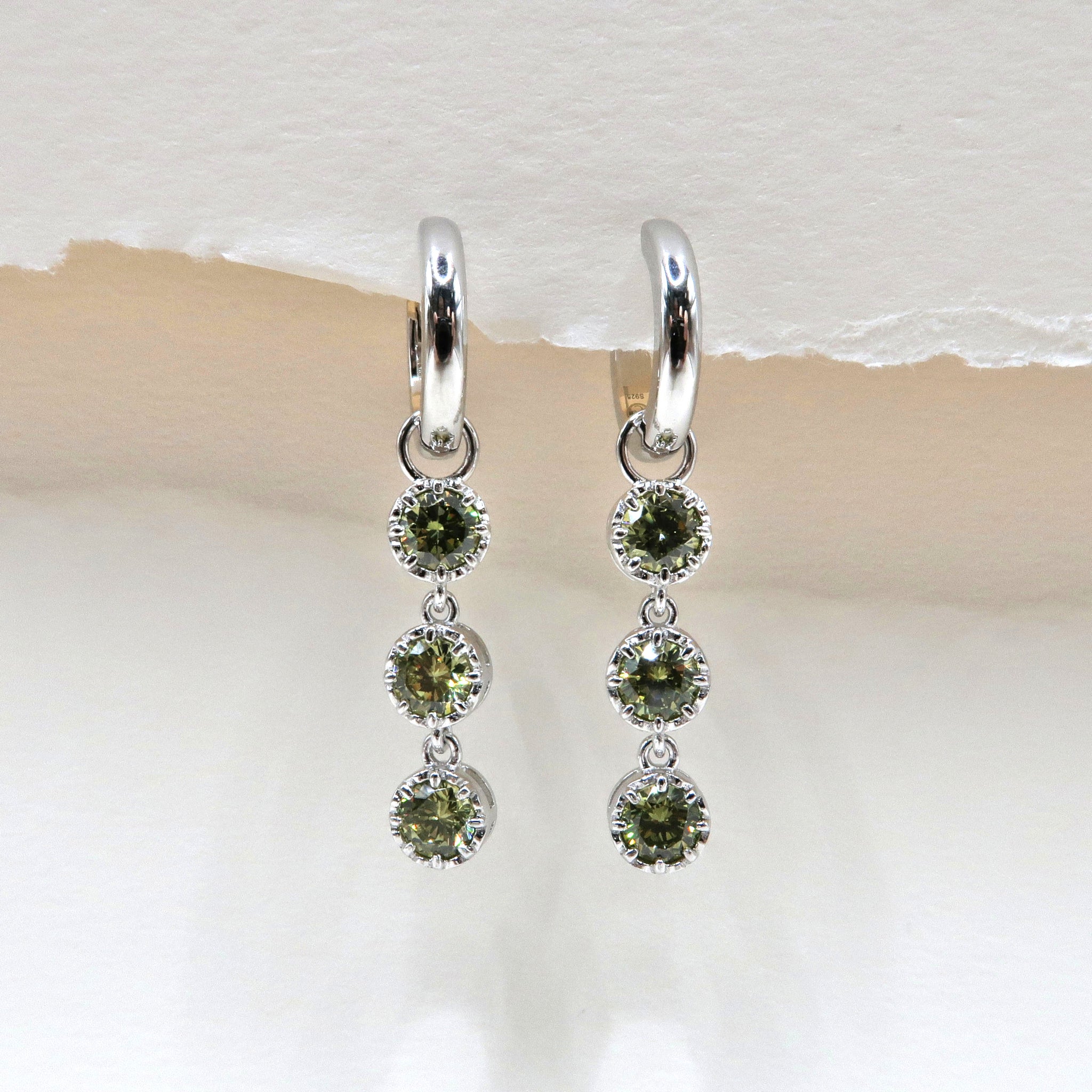 Tasha Drop Earrings – Gemstone Edition